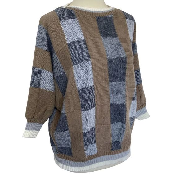 E.B. ALLEN NEW YORK Vintage pullover short sleeve sweater - Picture 1 of 11